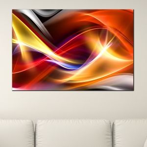 0280_1 Wall art decoration Color waves