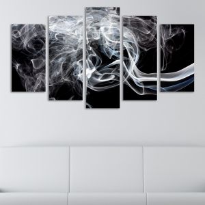 0113  Wall art decoration (set of 5 pieces) Abstract