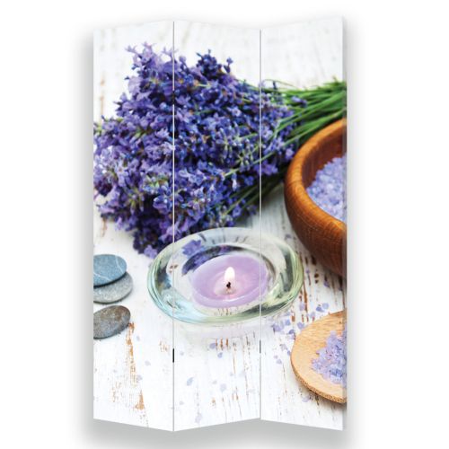 P0619 Decorative Screen Room divider Lavender aroma (3,4,5 or 6 panels)