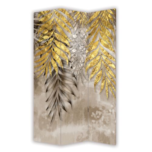 P0953 Decorative Screen Room divider Golden leaves (3,4,5 or 6 panels)
