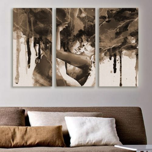 Multy parts canvas wall decorations