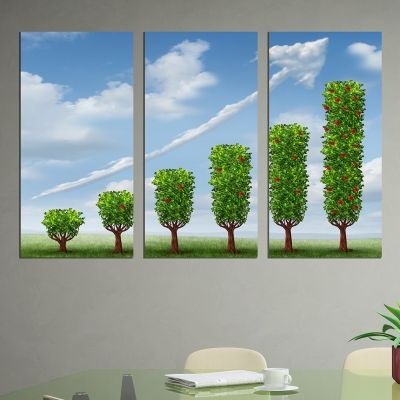 Beautiful wall art decoration for office