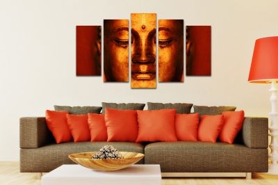 Картина от 5 части за стена Буда