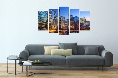 Картина за стена  градски пейзаж Чикаго