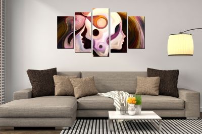 Canvas art for home decoration beautiful colorful essence