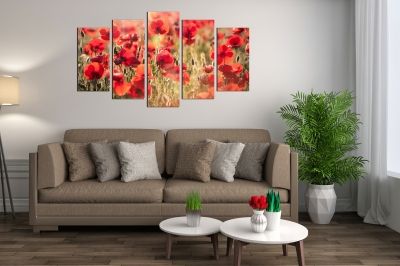 Canvas art Beautiful poppies