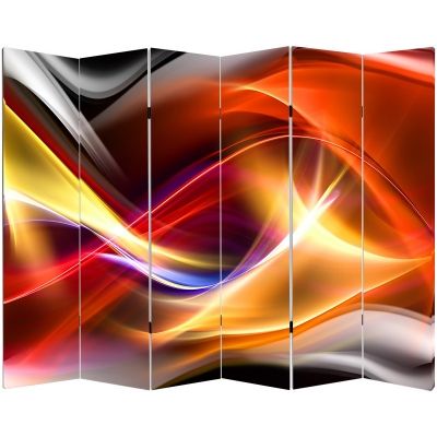 P0280 Canvas Room devider abstract print