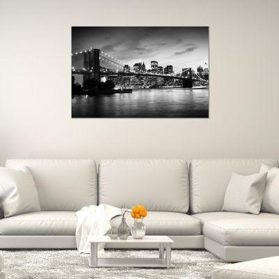 Картина Ню Йорк в черно и бяло