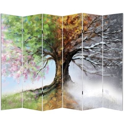P0168 Decorative Screen Room divider Seasons (3,4,5 or 6 panels)