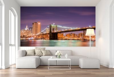 T9031 Wallpaper New York - Brooklyn Bridge