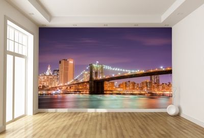 T9031 Wallpaper New York - Brooklyn Bridge