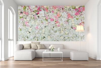 T9064 Wallpaper Wall of flowers