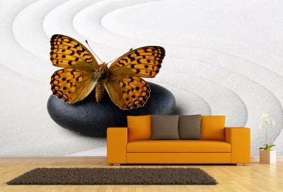 T9069 Wallpaper Zen - Butterfly