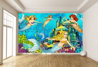 T9072 Wallpaper Mermaids