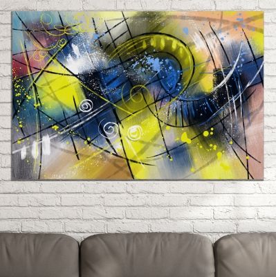 0780 Wall art decoration Colorful abstraction
