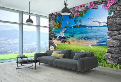 T9087 Wallpaper Fabulous sea view
