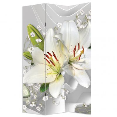P0774 Decorative Screen Room divider  Abstraction - Lilium (3,4,5 or 6 panels)
