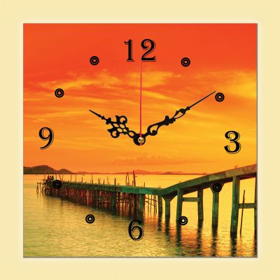 C0104_1 Clock with print Bridge