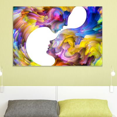 0849 Wall art decoration Abstraction - Love