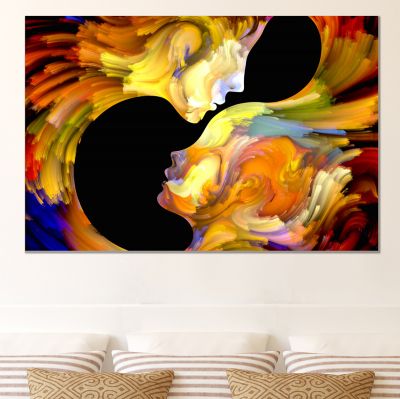 0850 Wall art decoration Abstraction - Love