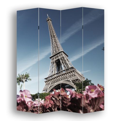 P0062 Decorative Screen Room divider Paris (3,4,5 or 6 panels)