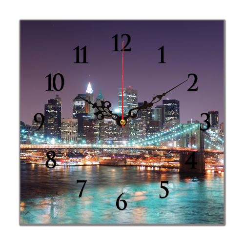 C0380_1 Clock with print New York