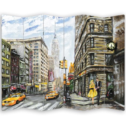 P0414 Decorative Screen Room devider New York (3,4,5 or 6 panels)