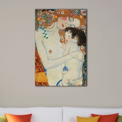 R003 Mother and Child - Gustav Klimt