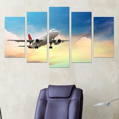  Wall art decoration set for office