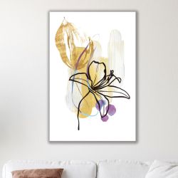 1143 Wall art decoration Golden Line of Grace