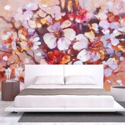 T0298 Wallpaper Almonds blossom