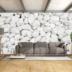 T9143 Wallpapper White stones