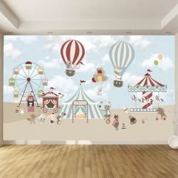 T9164 Wallpaper Circus