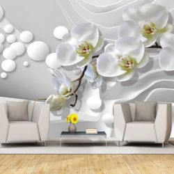 T9216 3D Wallpaper Orchids
