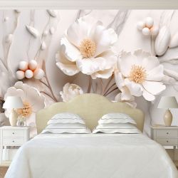 T9230 Wallpaper 3D flowers