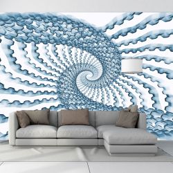 T9251 Wallpaper 3D abstraction Spirals