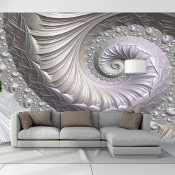 T9255 Wallpaper 3D abstraction Spiral