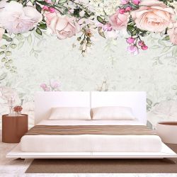 T9265 Wallpaper Vintage Roses