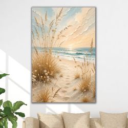 1183 Path to the Sea – Coastal Sunrise Wall Art 