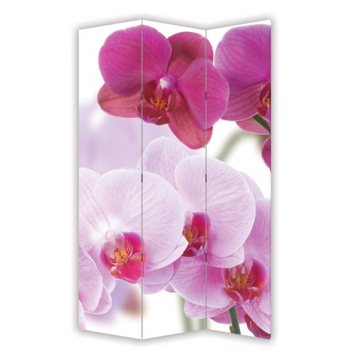 P0099 Decorative Screen Room divider Beautiful orchids (3,4,5 or 6 panels)