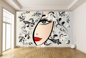 T9051 Wallpaper Baeutiful girl