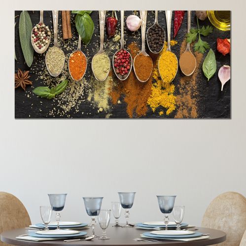 0858 Wall art decoration Spices