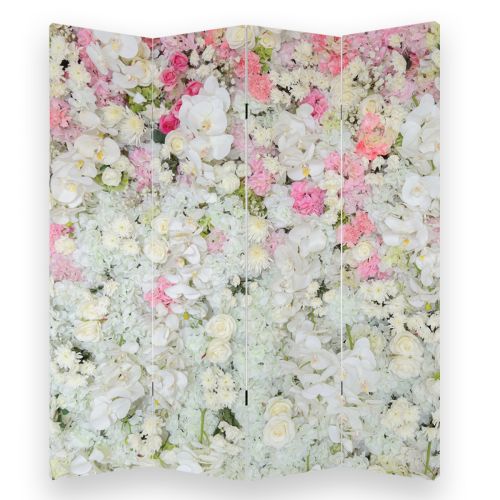 P9064 Decorative Screen Room divider Wall of flowers (3,4,5 or 6 panels)