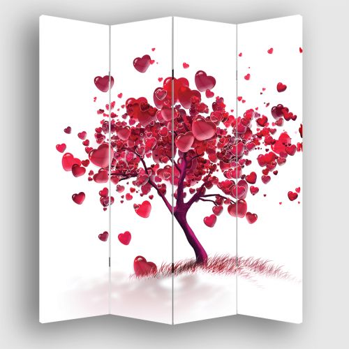 P0048 Декоративен параван Дърво на любовта (3, 4 , 5 или 6 части)