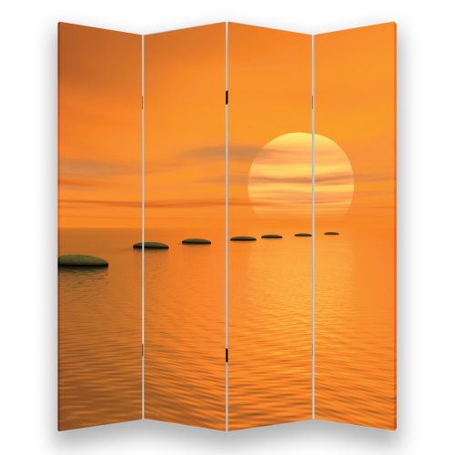 P0348 Decorative Screen Room divider Sunset (3,4,5 or 6 panels)