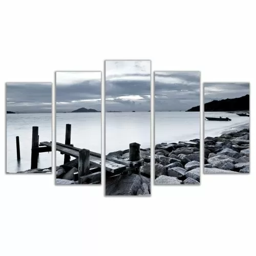 SALE0310 Картина-пано от 5 части, PVC, размер S 108x60 см.