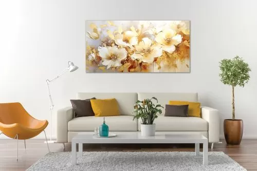 0973 Картина Цветя арт