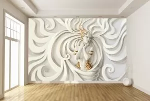 T9302 Фототапет 3D Богиня