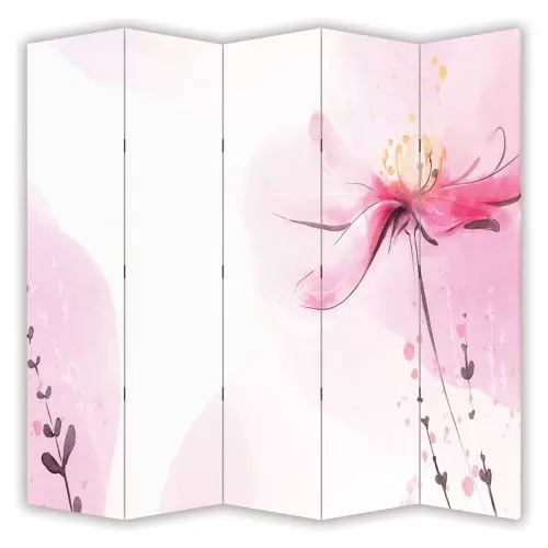 Сгъваем параван P9279 Нежно цвете