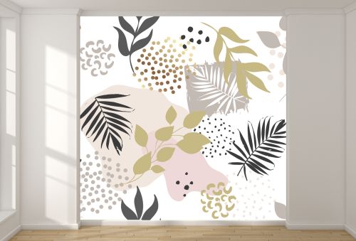 T9291 Фототапет Абстракция с листа